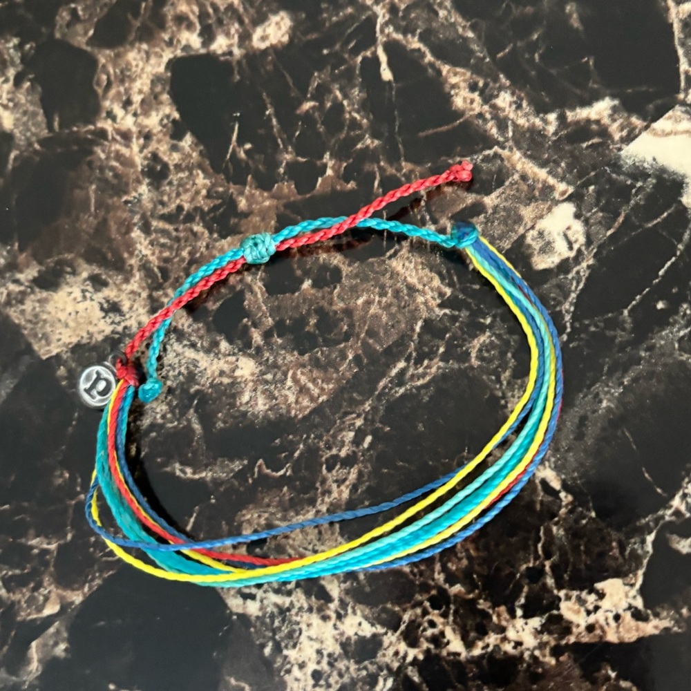 5/$25 Pura Vida Colorful‎ Braided Bracelet